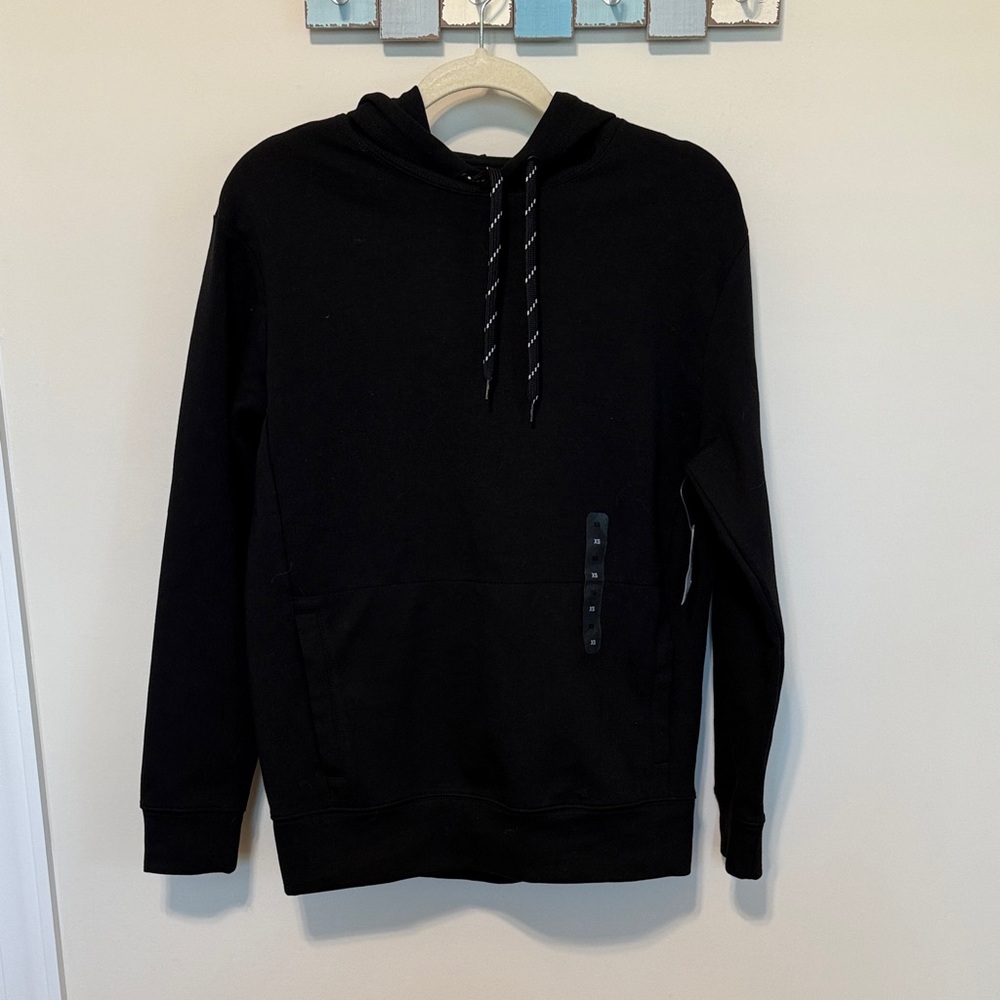 GAP Fit Performance Men's Black Hooded Sweatshirt / Size XS / Brand NWT